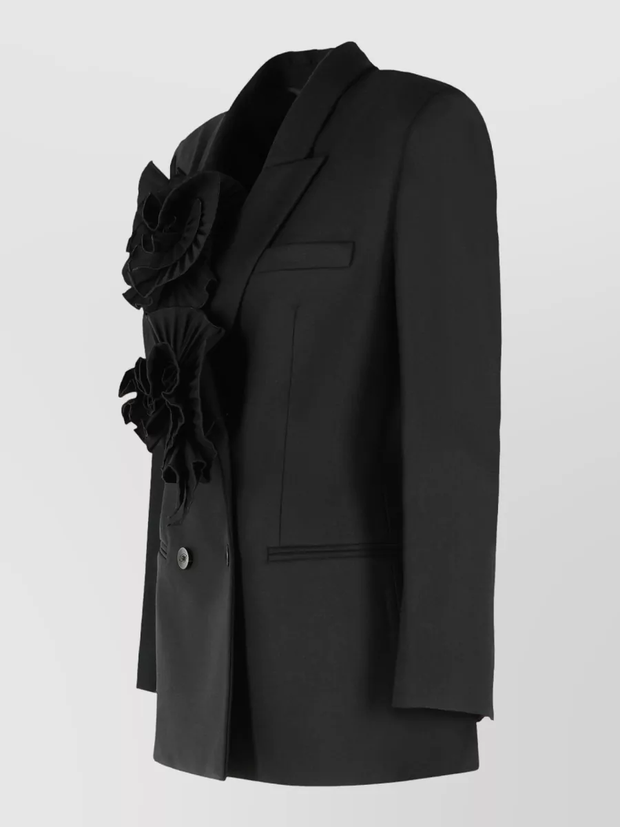 Blumarine Wool-Blend Suit Jacket