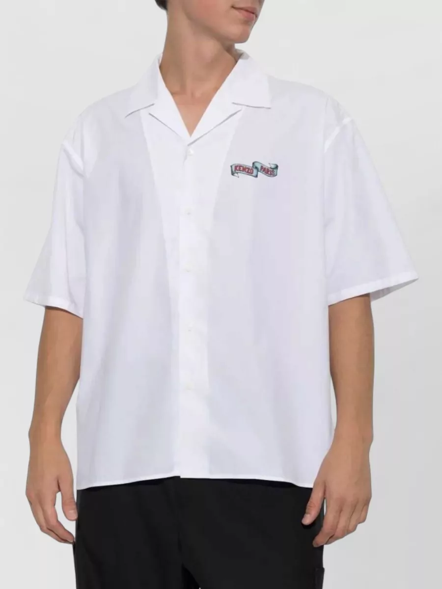 Kenzo Printed Short-Sleeve Shirt