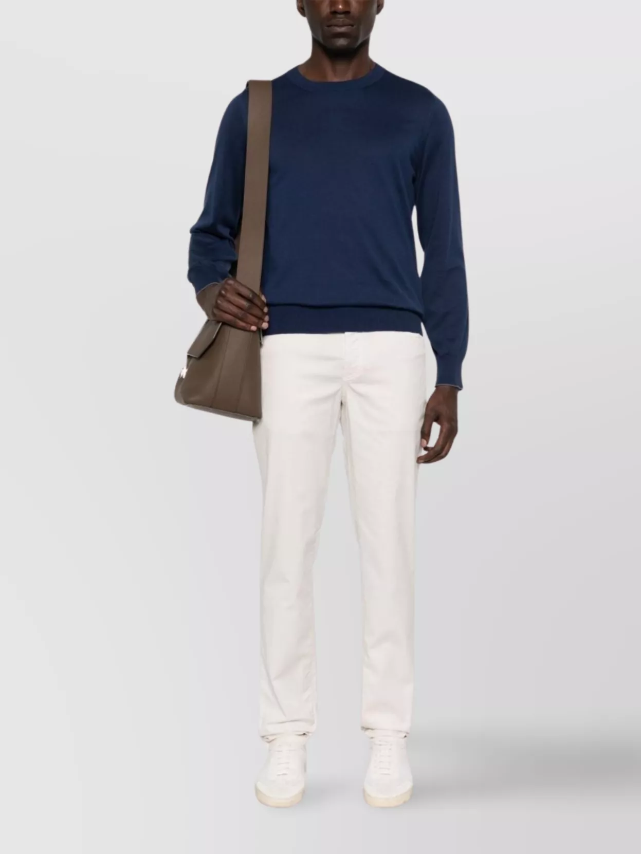 Brunello Cucinelli Lightweight Crew Neck Sweater