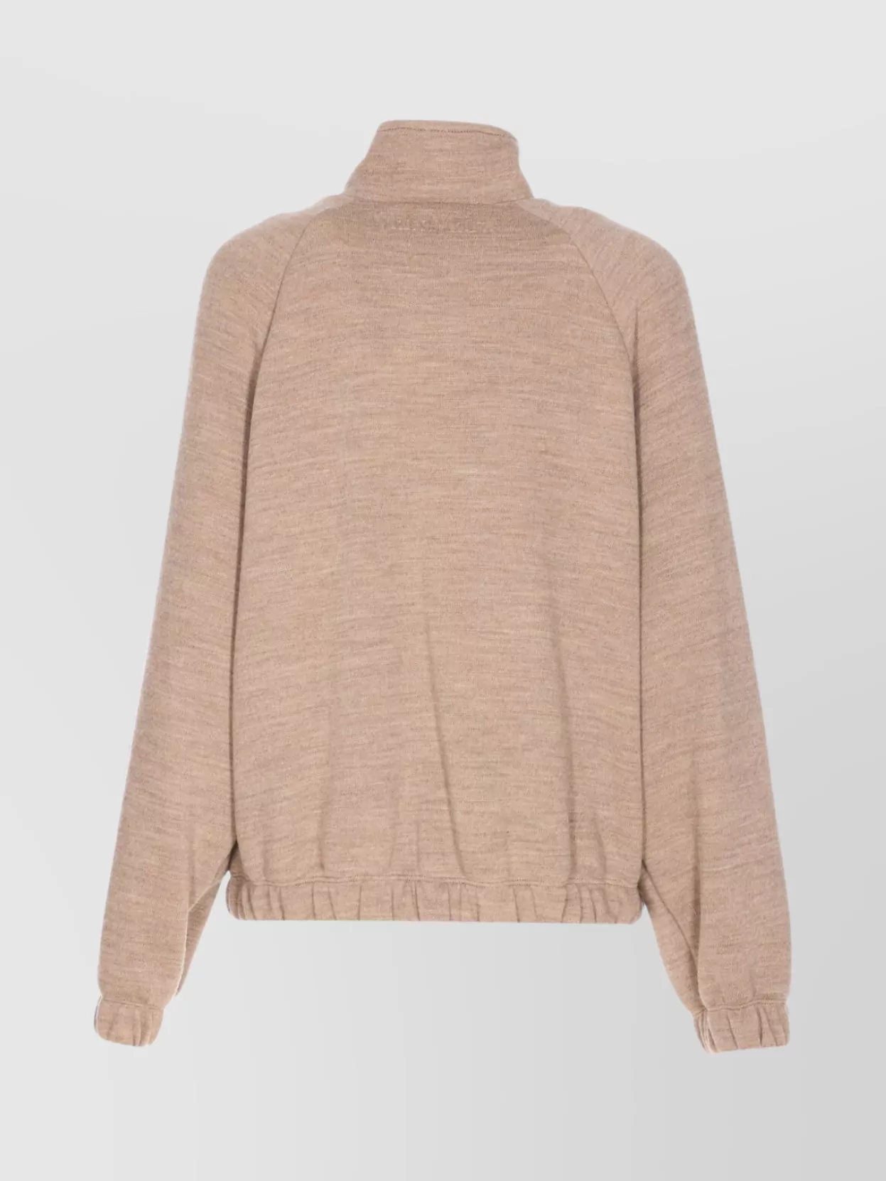 Max Mara Cotton Wool Blend Jacket With High Collar