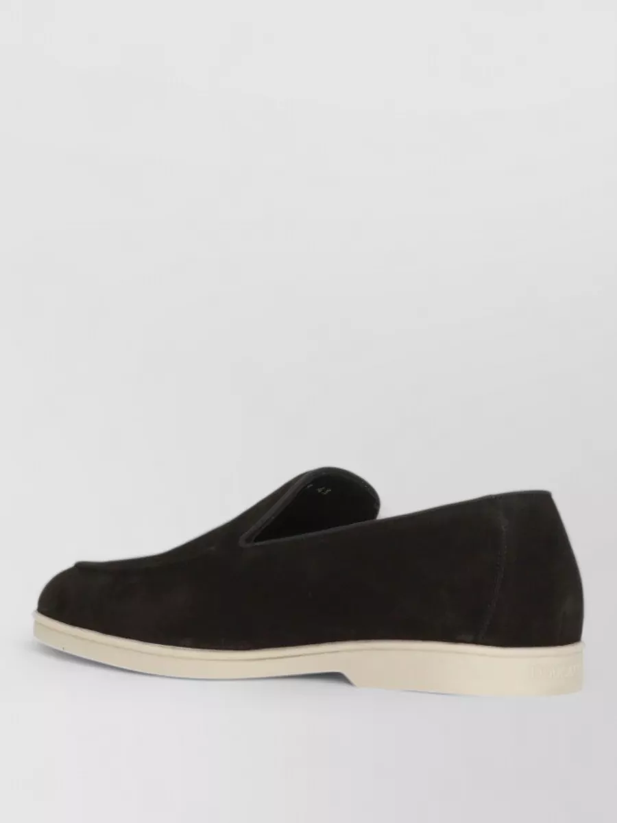 Doucal's Suede Leather Loafers