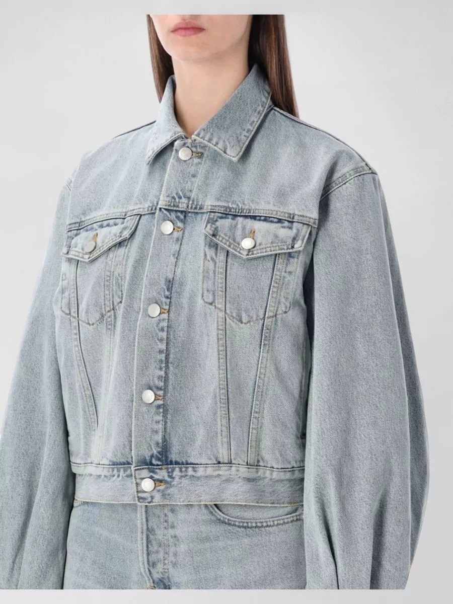 Haikure Simon Jacket Collared Neck Chest Pockets