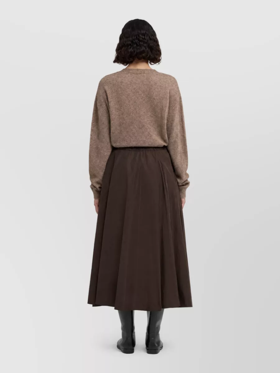 Aspesi Pleated Midi Skirt