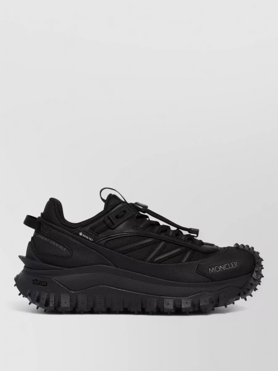 Moncler Fabric Low-Top Sneakers