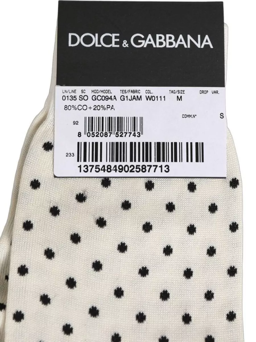 Dolce&Gabbana Polka Dot Socks