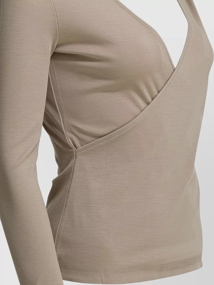 Max Mara Virgin Wool V-Neck Sweater