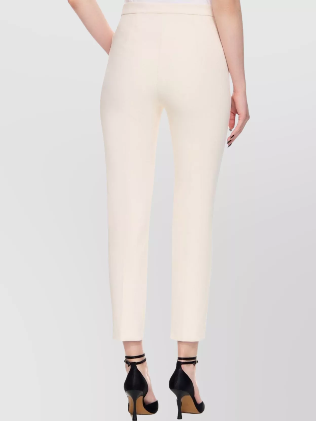 Elisabetta Franchi Slim Fit Ankle Length Trousers
