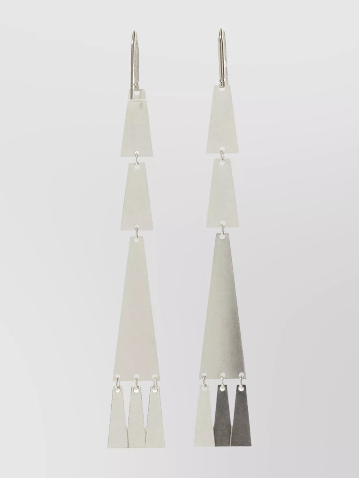 Isabel Marant Hanging Geometric Metallic Earrings