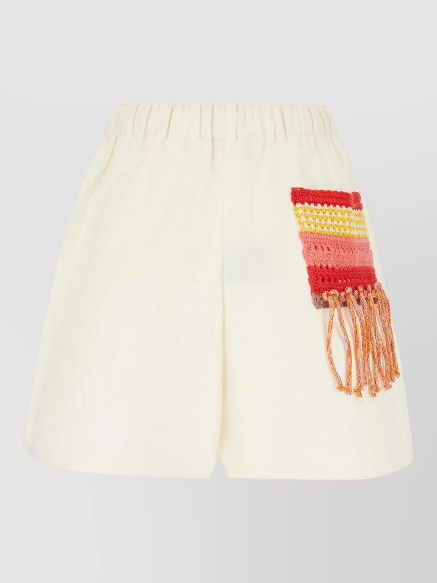 Laneus knee-length shorts