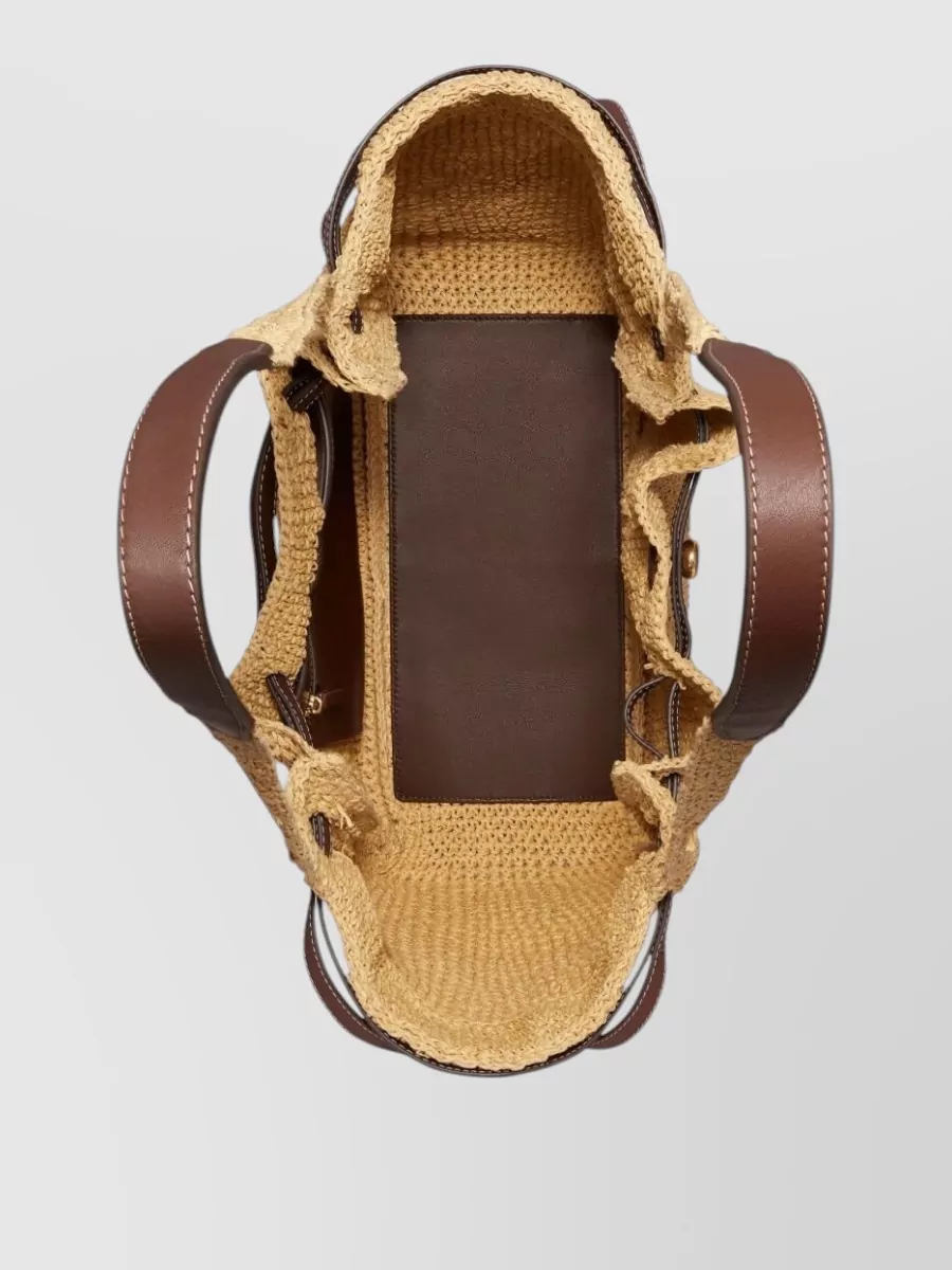 Tory Burch Romy Straw Beach Bag