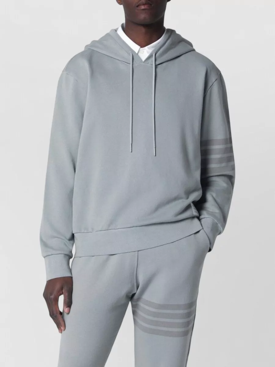 Thom Browne cotton long-sleeve hoodie
