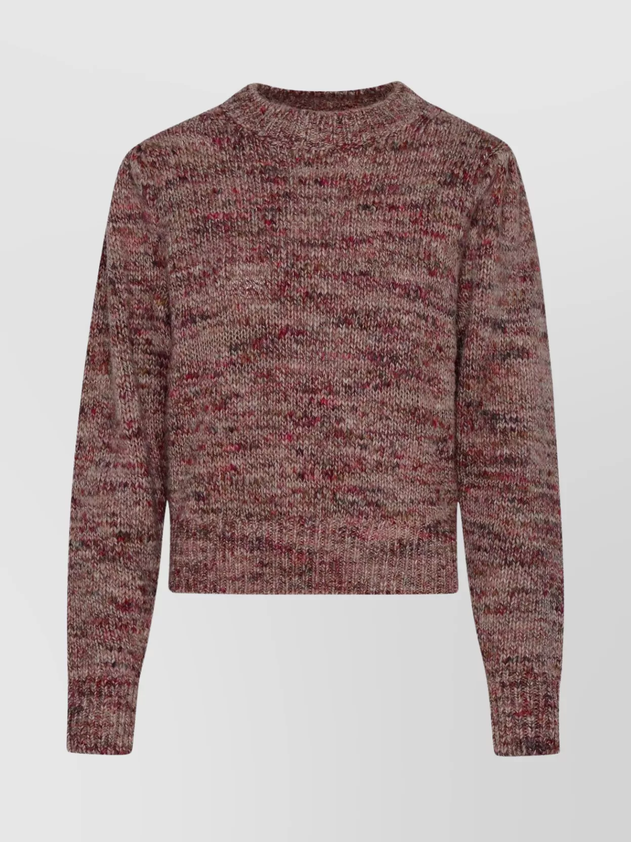 Shop Isabel Marant Étoile Cropped Wool Blend Sweater