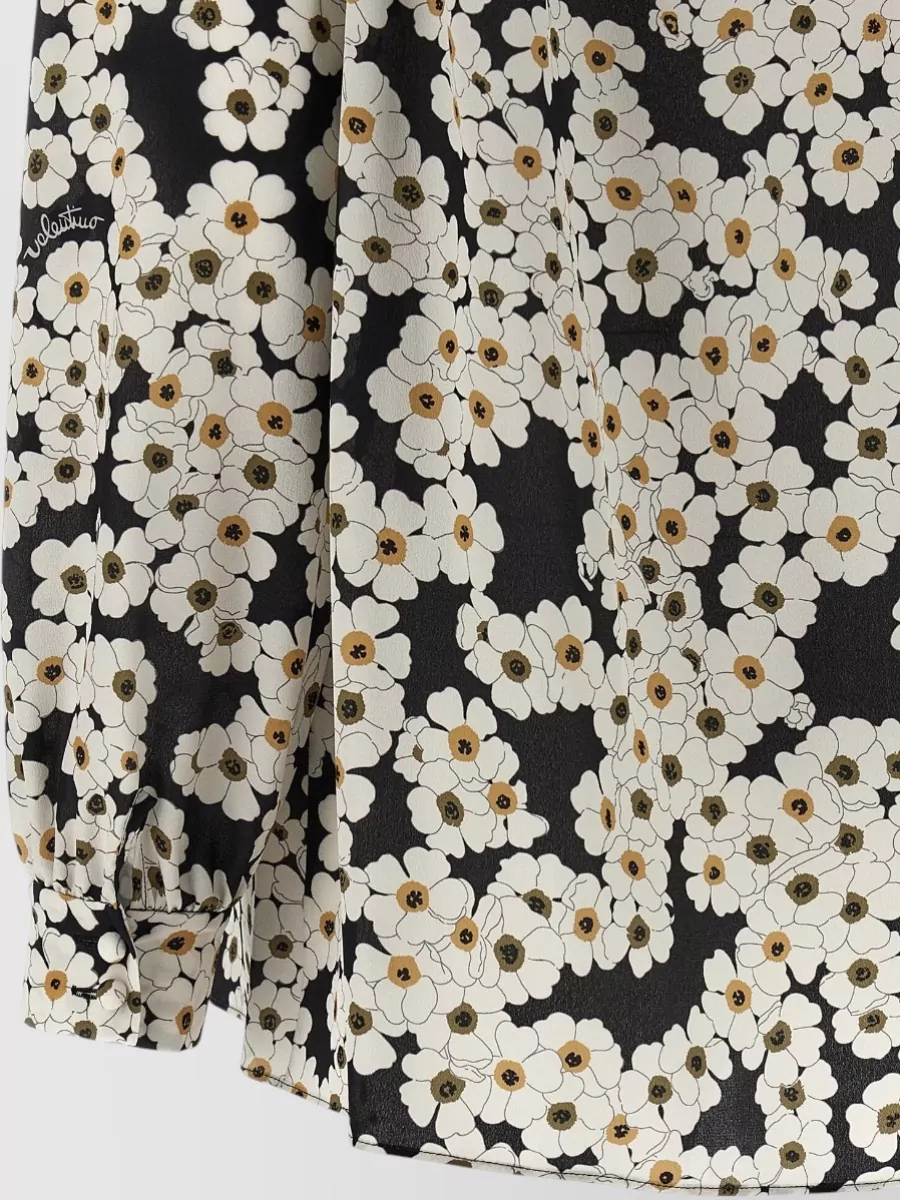 Valentino Garavani Silk Printed Blouse