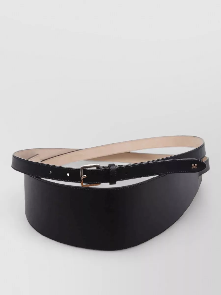 Max Mara leather belt