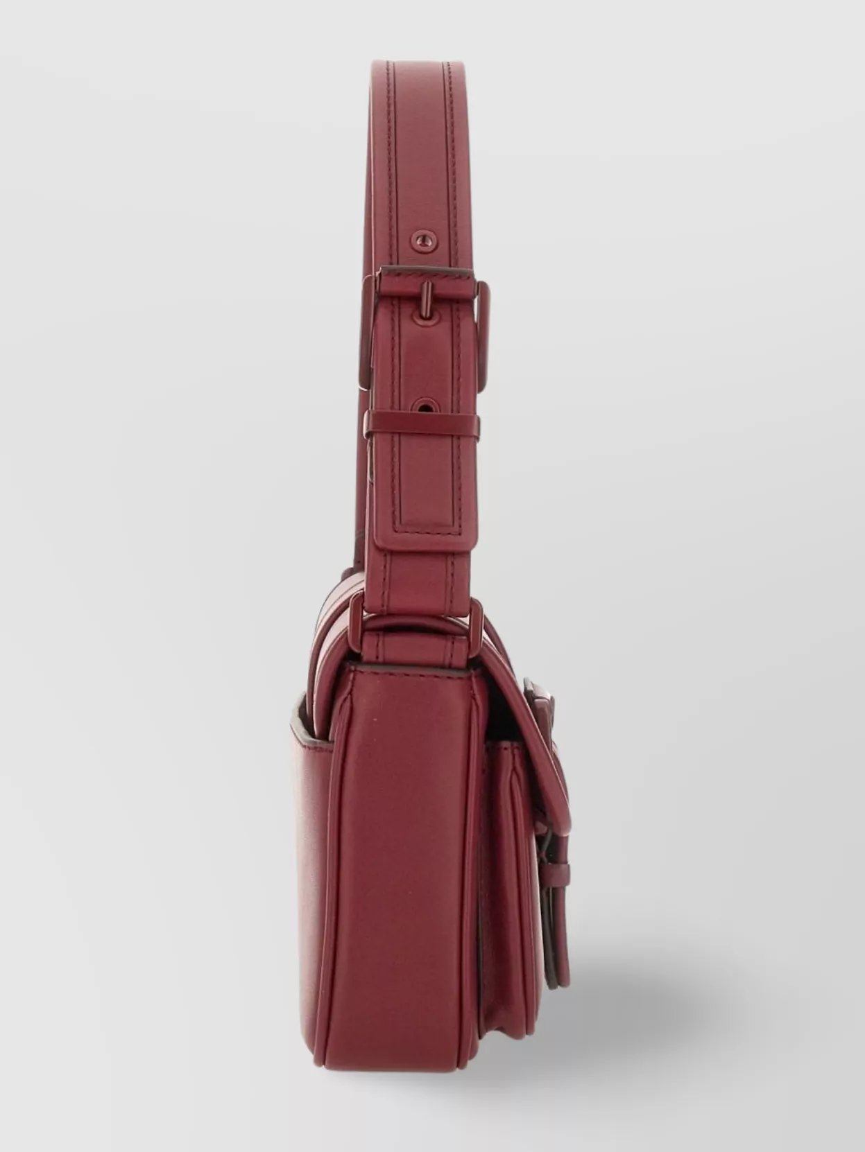 Michael Kors Shoulder Bags With Adjustable Strap And Buckle Detail In Purple
