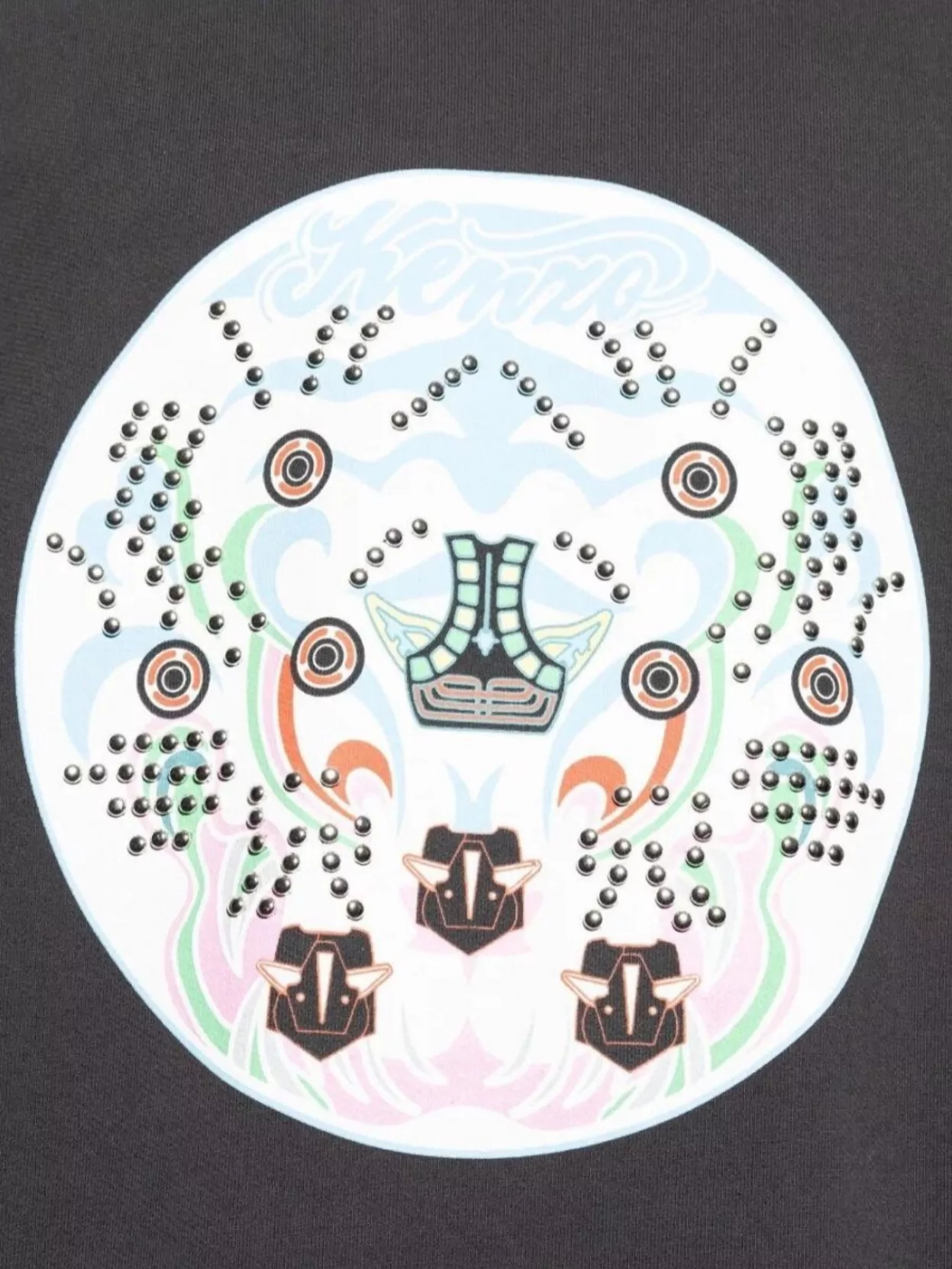 Kenzo Embroidered Sweatshirt With Crew Neck And Long Sleeves