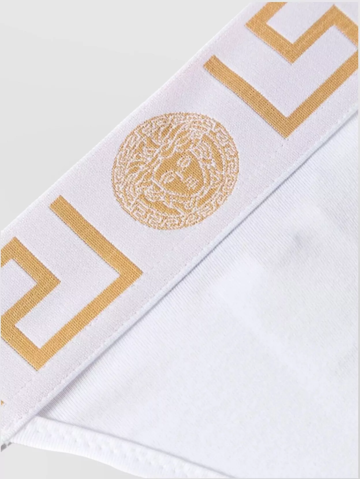 Versace Waistband Geometric Pattern Lingerie