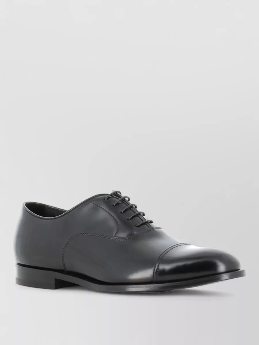 Doucal's leather oxford shoes