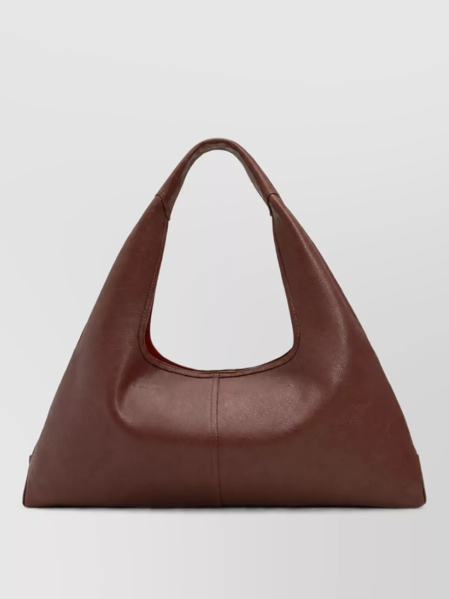 Ami Paris leather shoulder bag