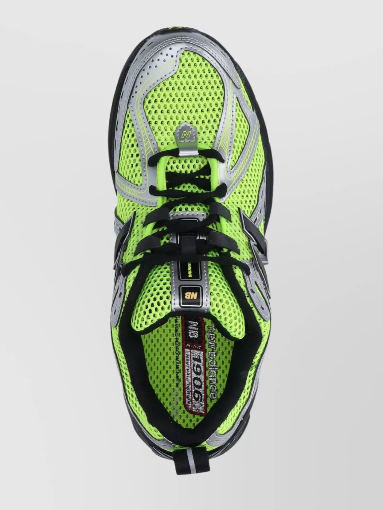 New Balance Low Top Sneakers With Mesh Upper And Pull Tab In Green