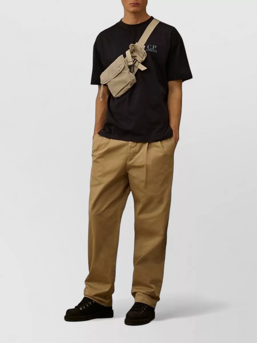 C.p. Company Logo Cotton T-Shirt