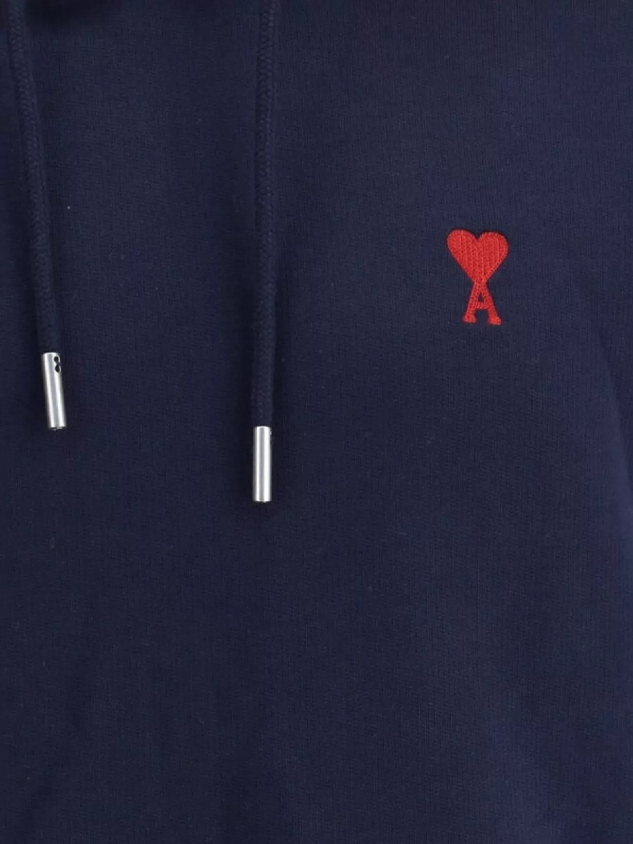 Ami Paris Hoodie Cotton Adjustable Hood