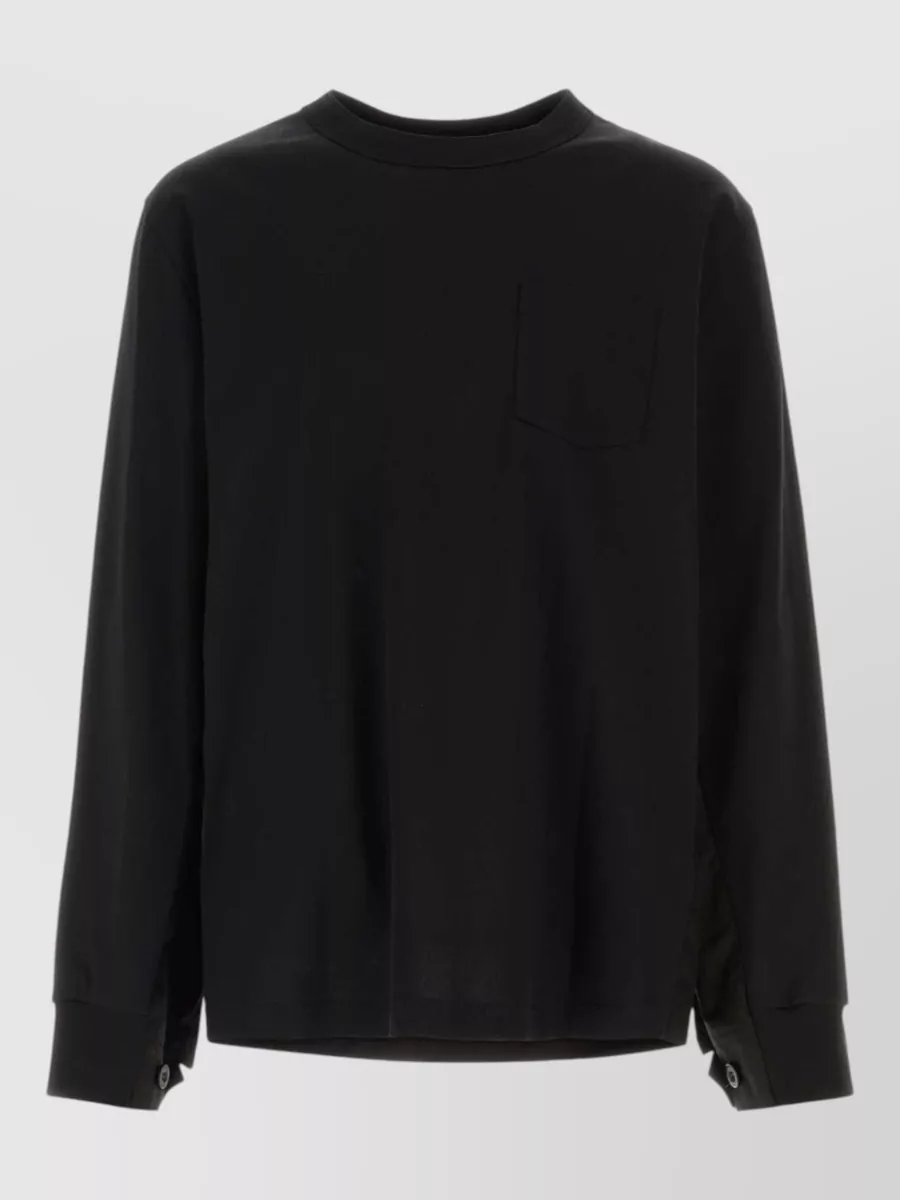 Sacai cotton oversized t-shirt