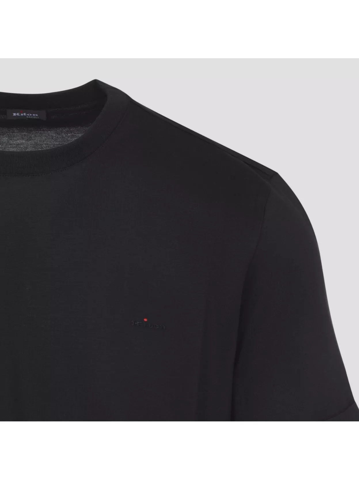 Kiton Short Sleeve Crew Neck T-Shirt Design