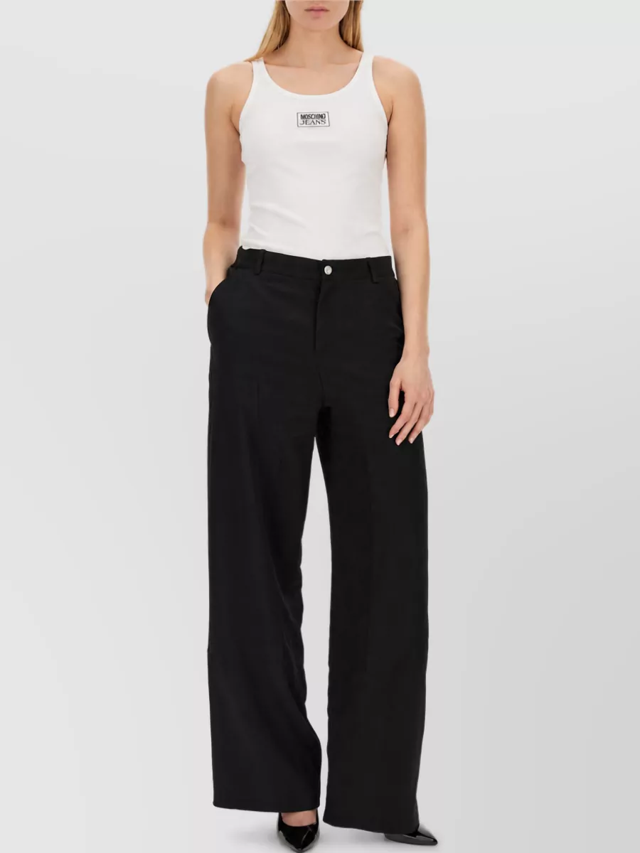 Moschino Wide Leg Pants