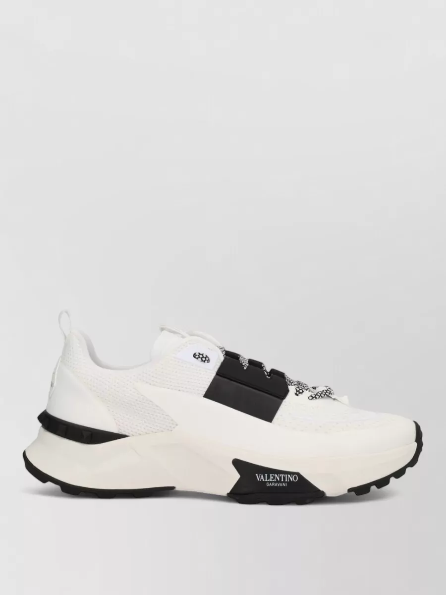Valentino Garavani True Act Sneaker Chunky Sole Mesh Panels