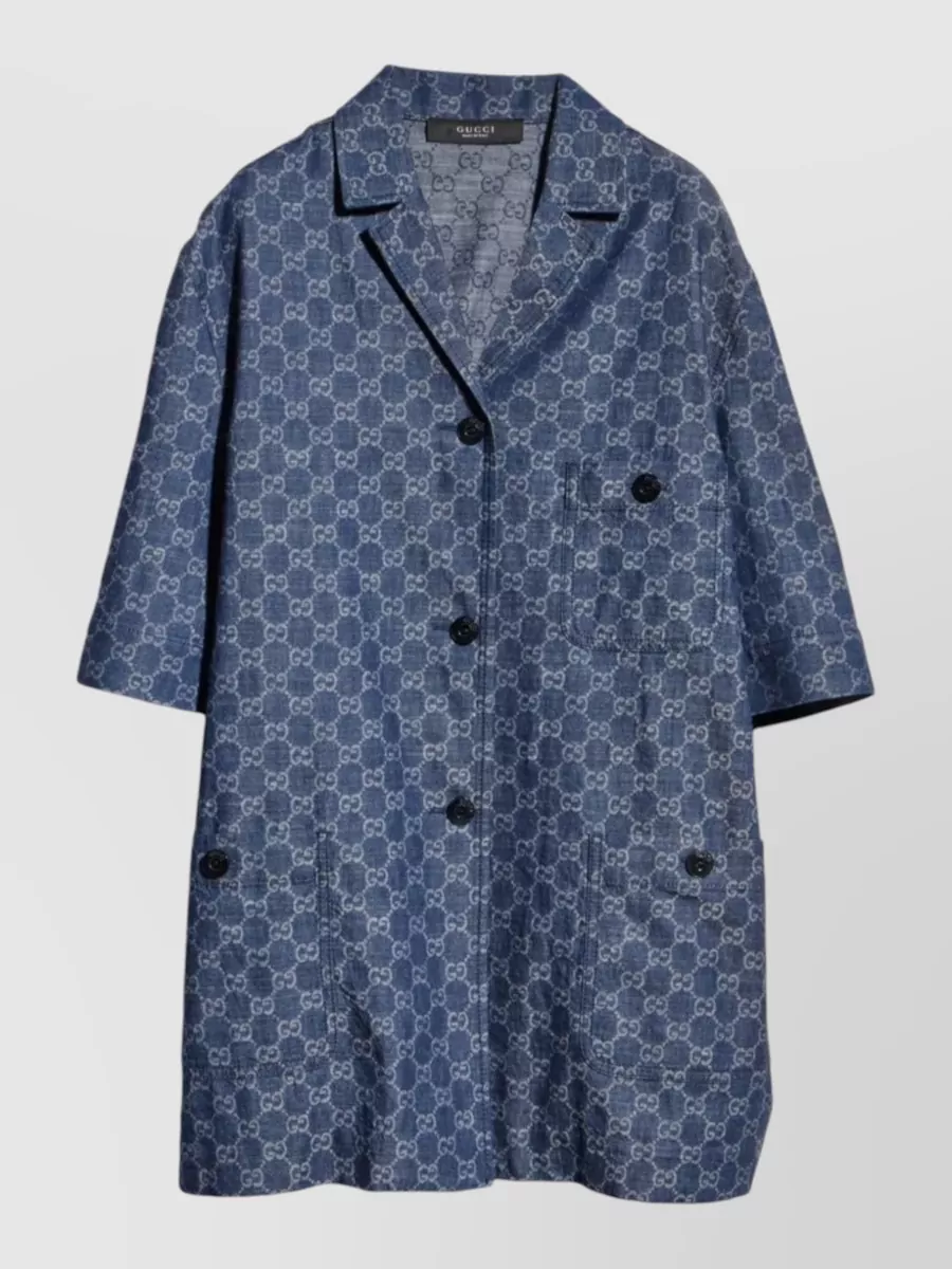 Gucci denim blazer