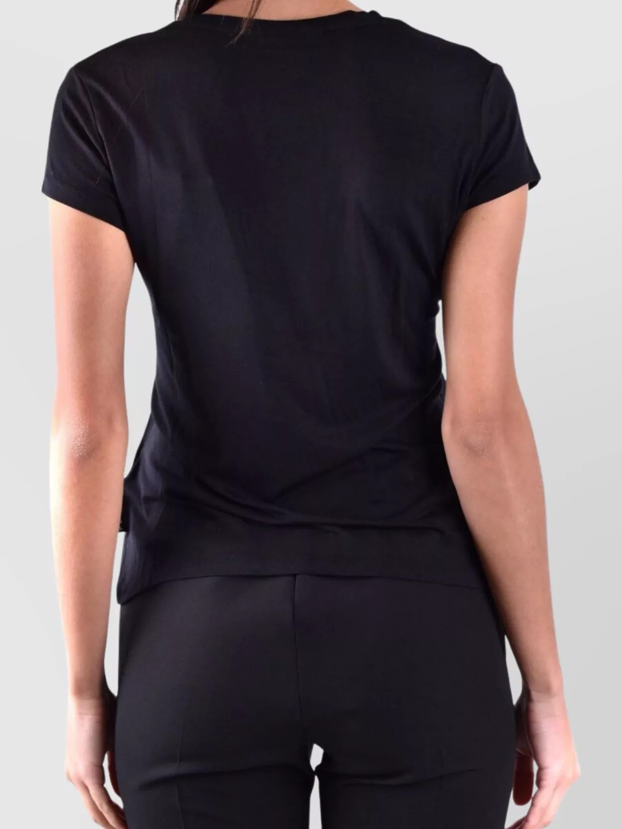 Philipp Plein V-Neckline Short Sleeves Plain Design