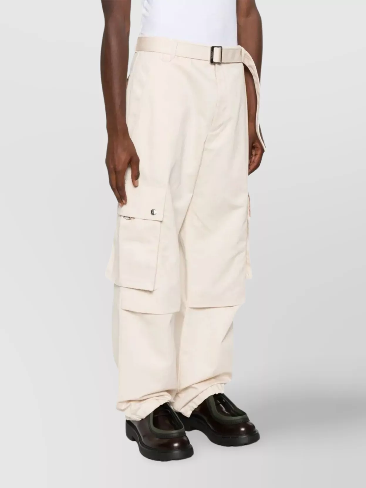 Jacquemus Cargo Gabardine Trousers