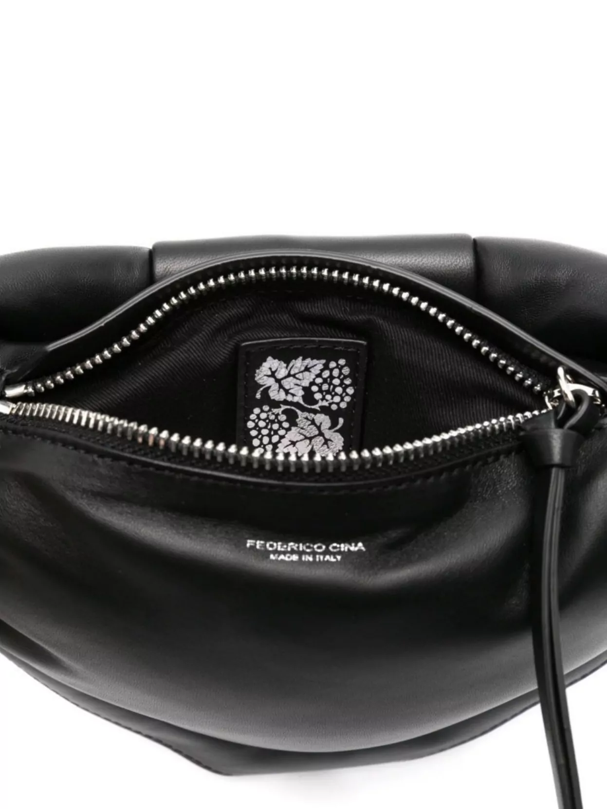 Federico Cina Small Leather Tote Bag