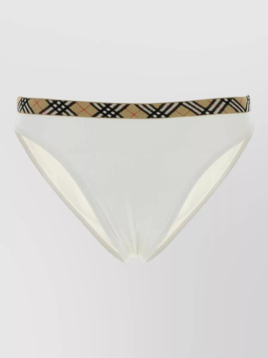 Burberry Stretch Nylon Bikini Bottom