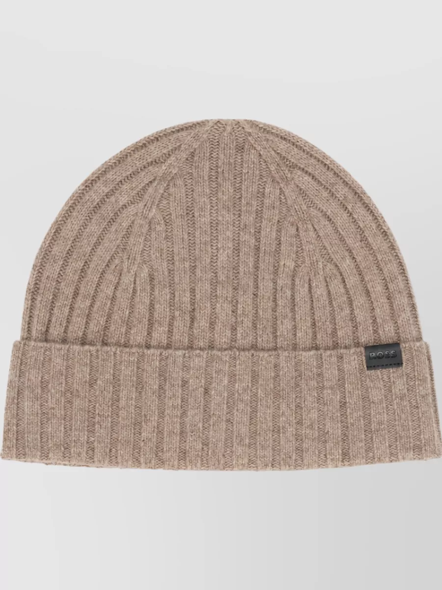 Boss Ribbed Beanie