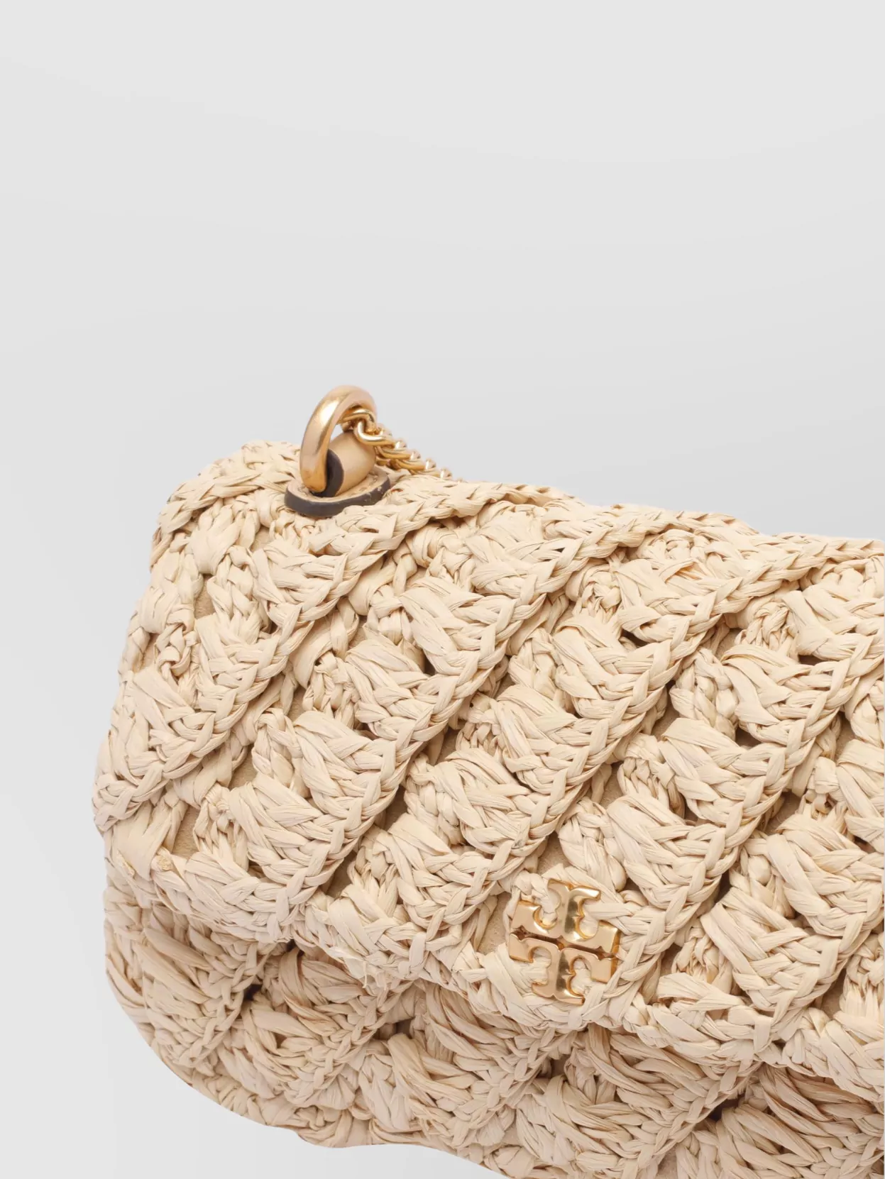 Tory Burch Mini woven chain shoulder bag | The Fashion Square
