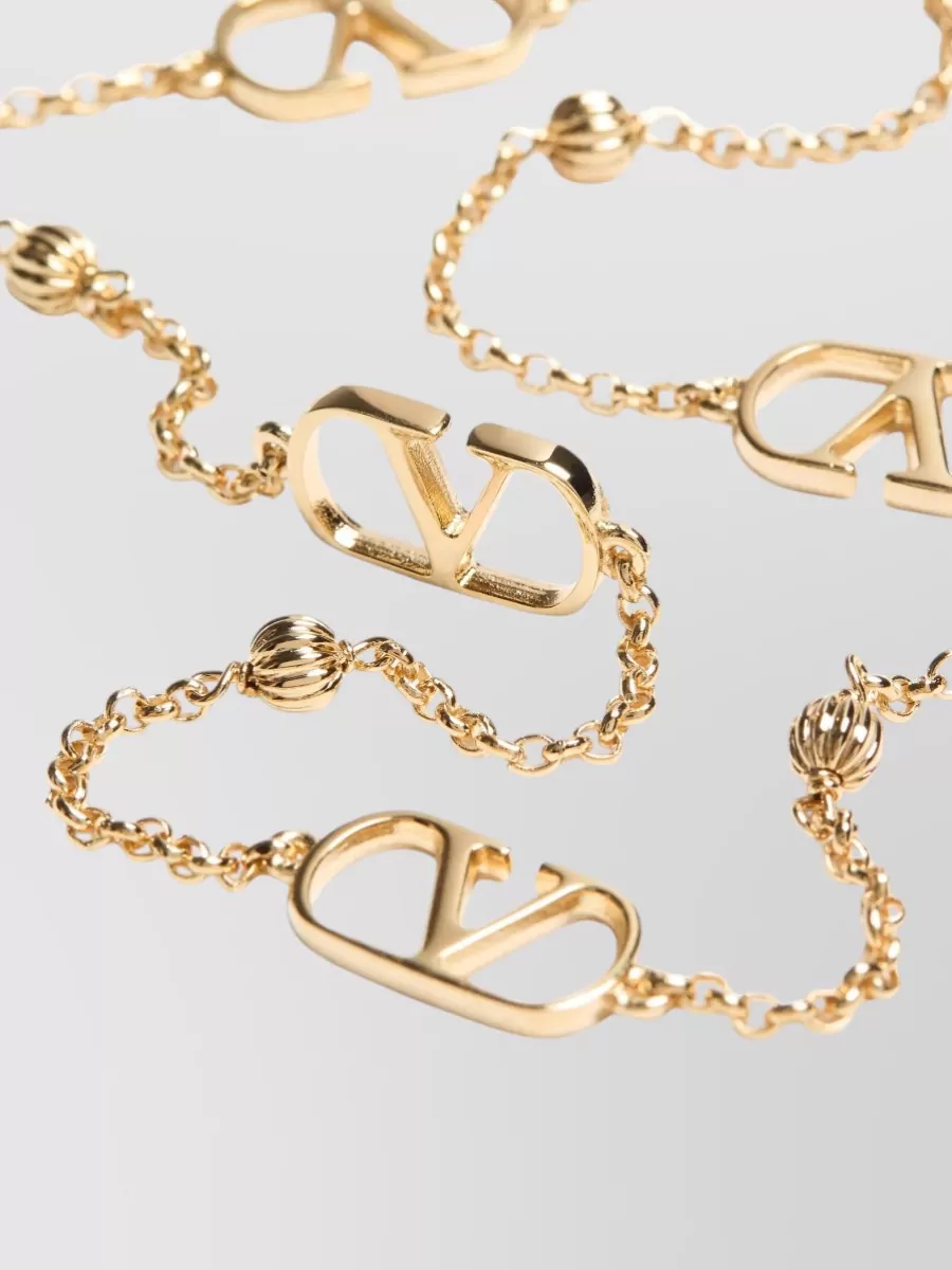 Valentino Garavani Logo Necklace
