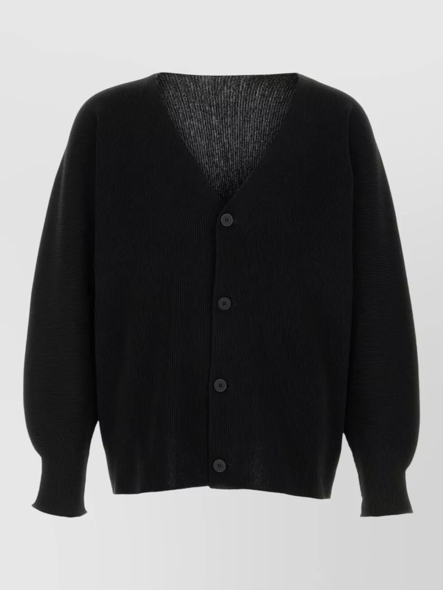 Homme Plisse Issey Miyake polyester cardigan