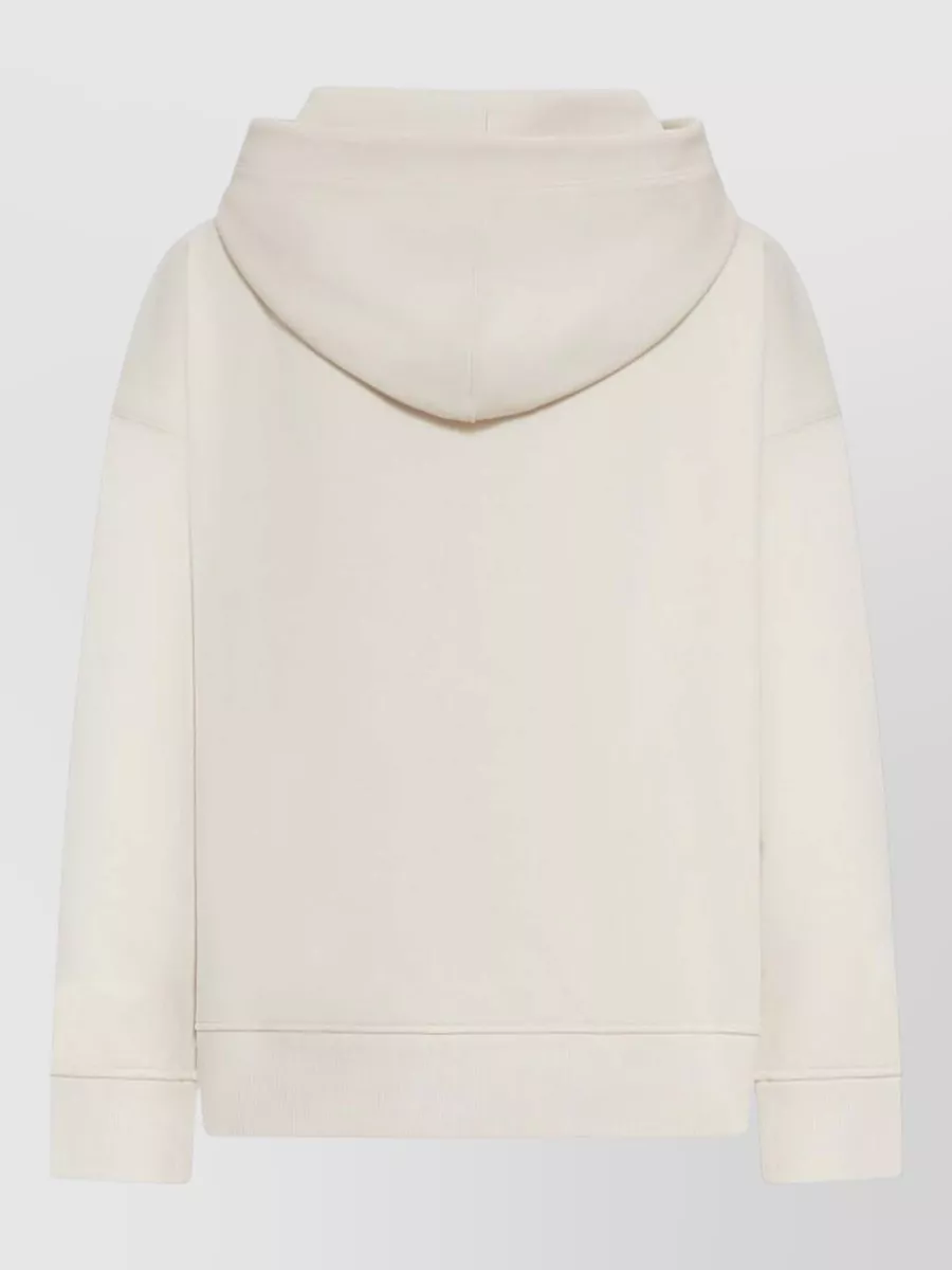 S Max Mara Ribbed Trim Hoodie