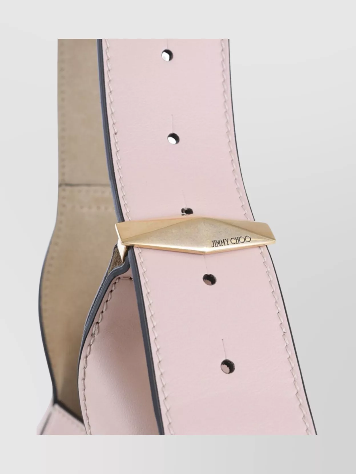 Jimmy Choo Structured Shoulder Bag Adjustable Strap