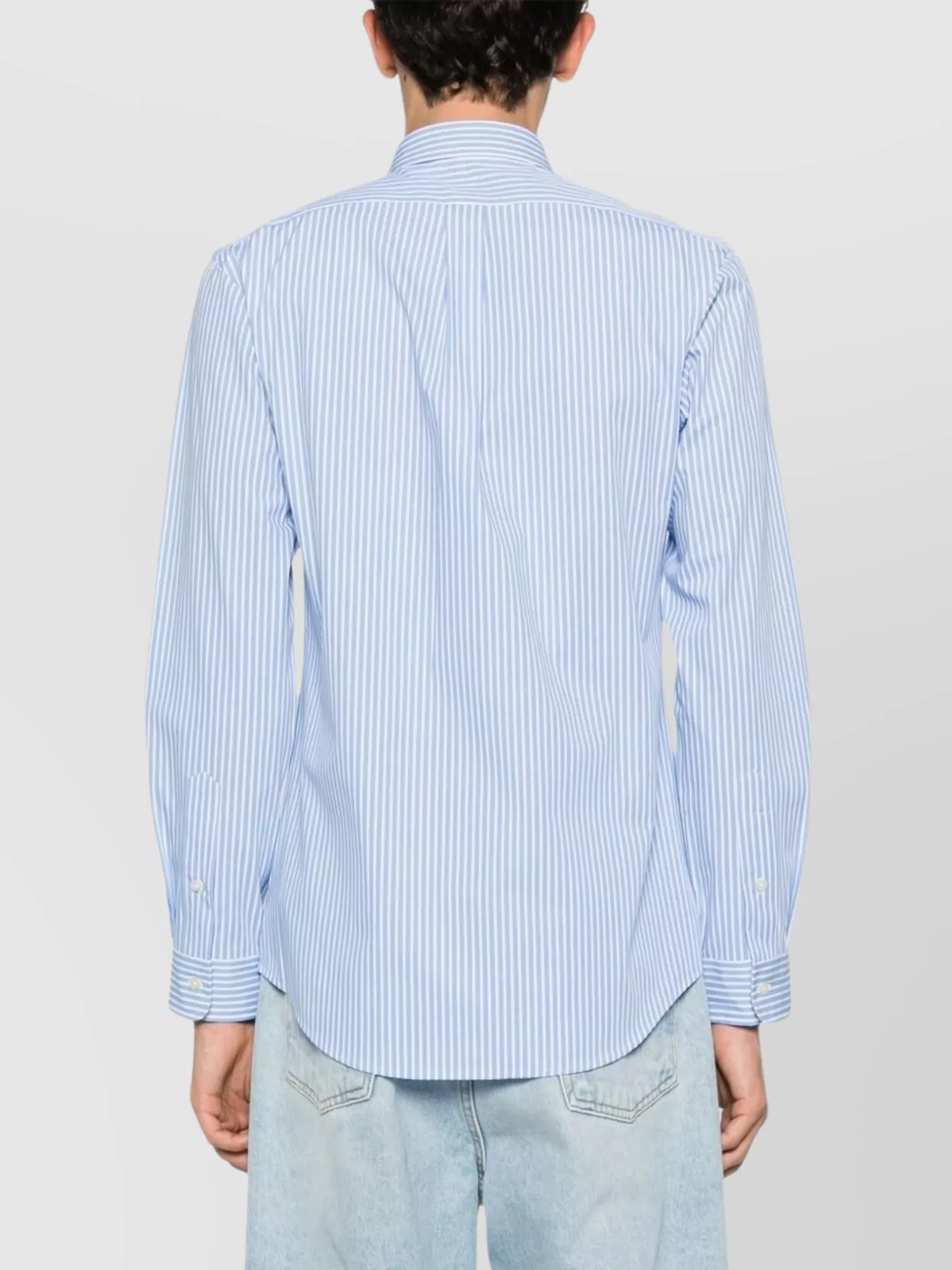 Ralph Lauren Logo Shirt Box-Pleat Detail