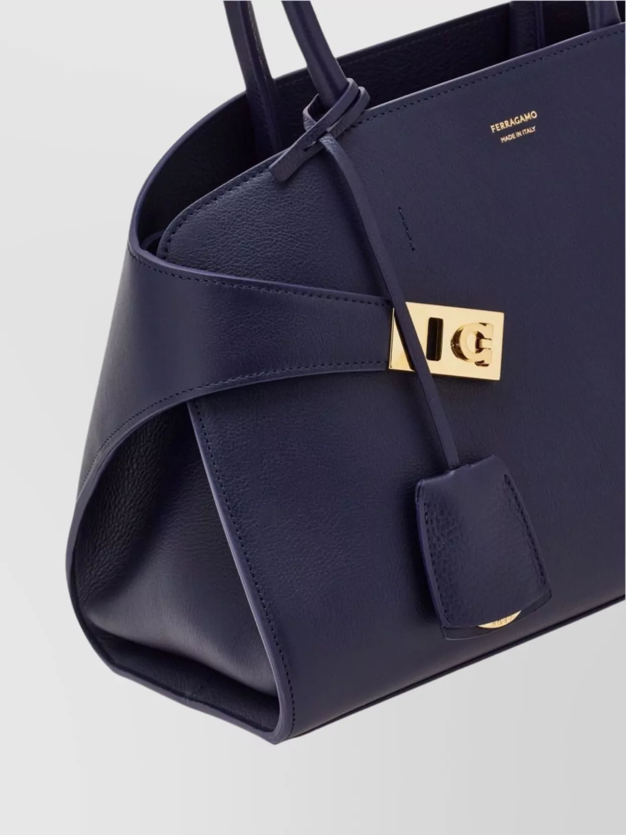 Ferragamo Embrace Small Leather Tote Bag