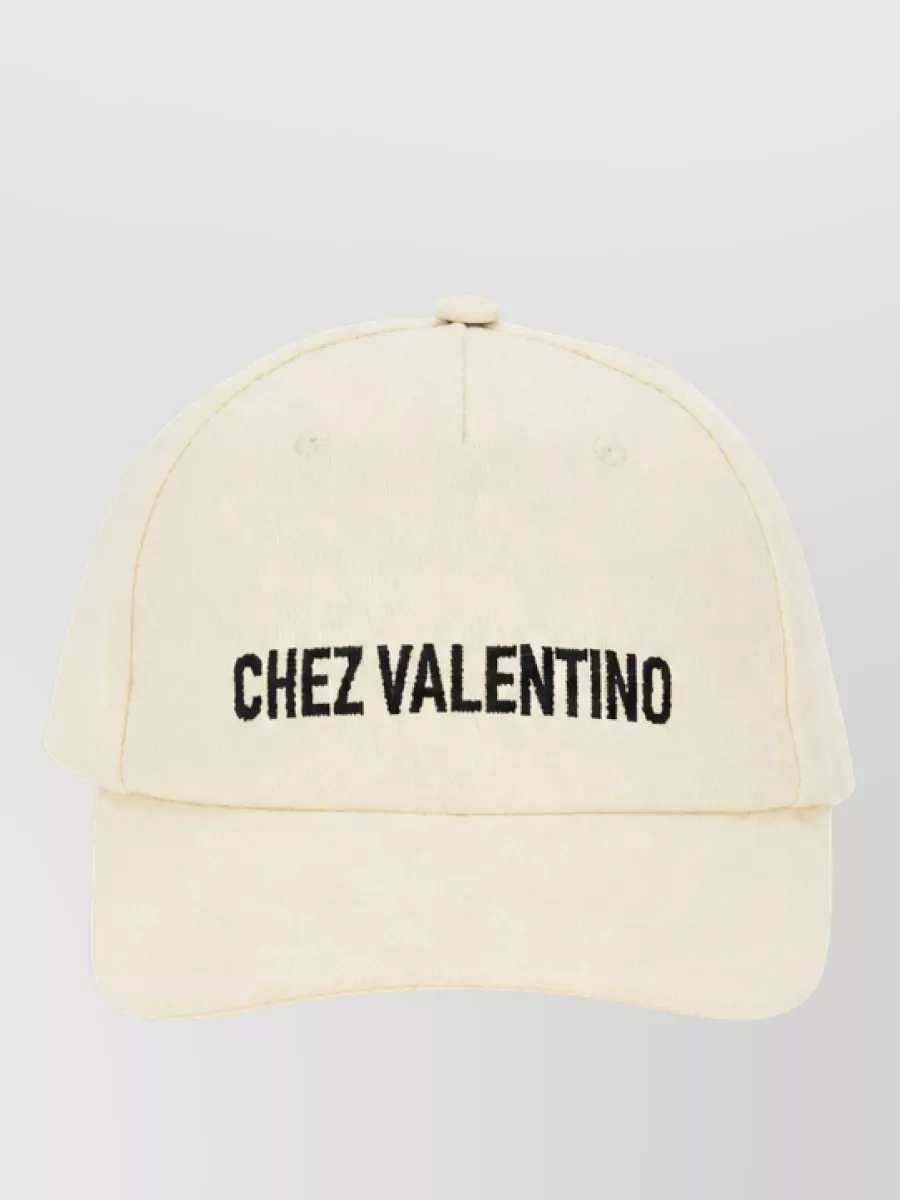 Valentino Garavani cotton embroidered baseball cap
