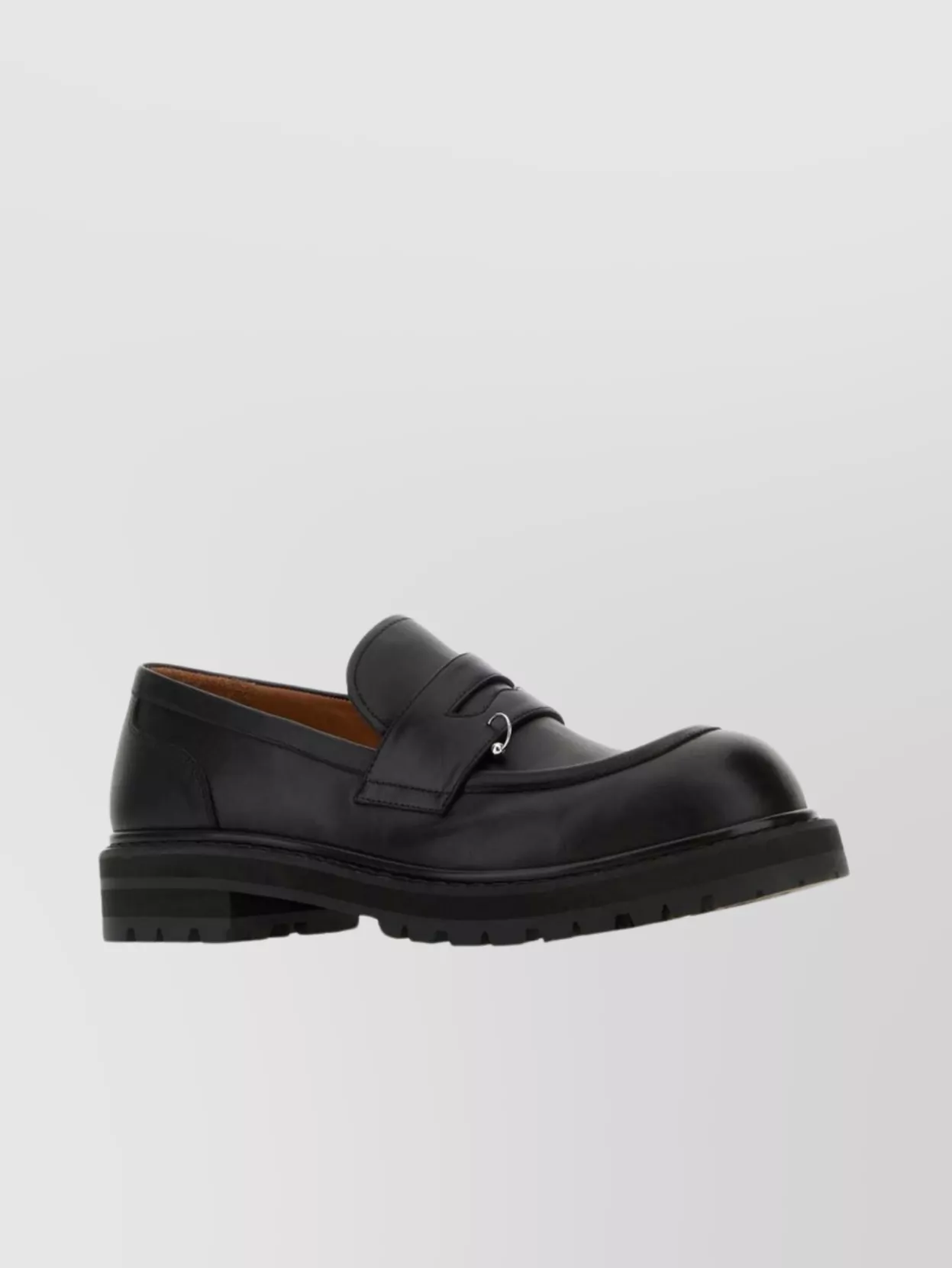 MARNI CHUNKY SOLE PENNY LOAFER ROUND TOE