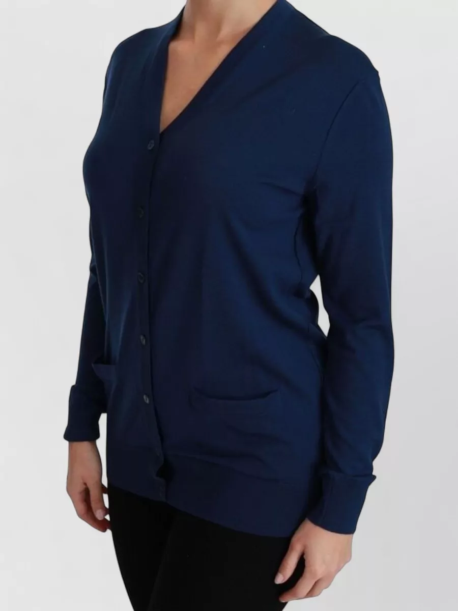 Dolce&Gabbana Virgin Wool V-Neck Cardigan