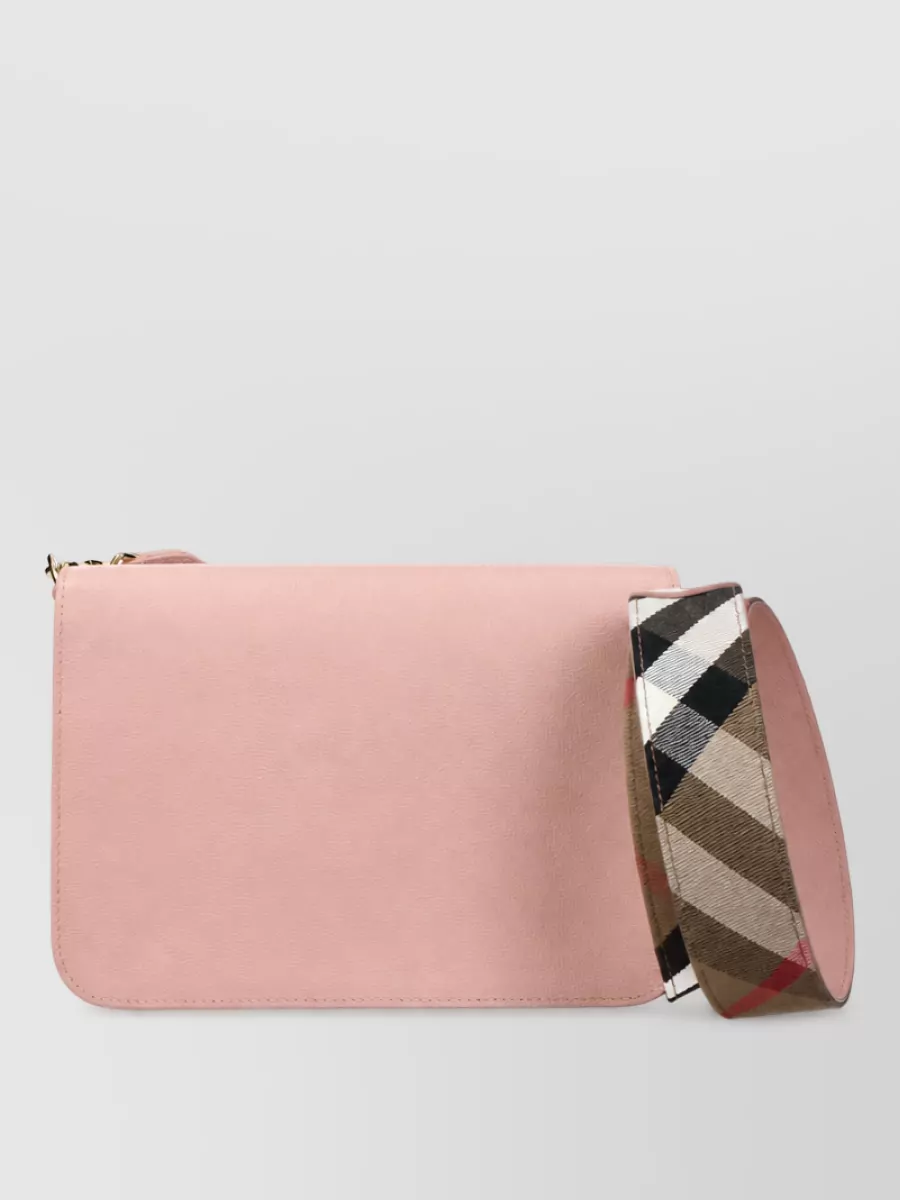 Burberry leather clutch bag