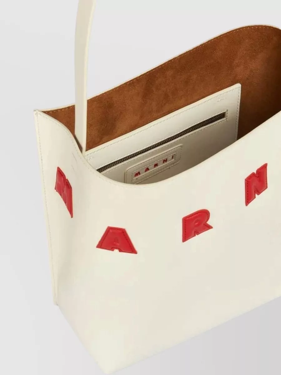 Marni Museo Small Leather Tote Bag