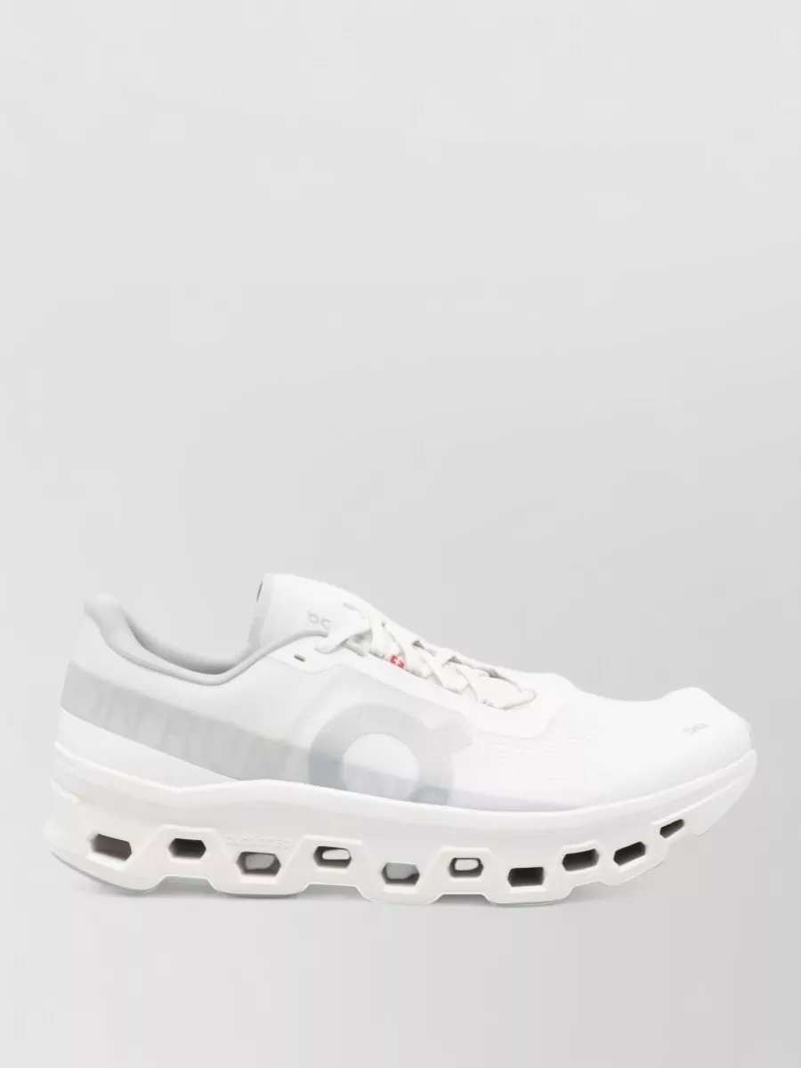 On Cloudmonster 1 Sneakers Perforated Design Round Toe