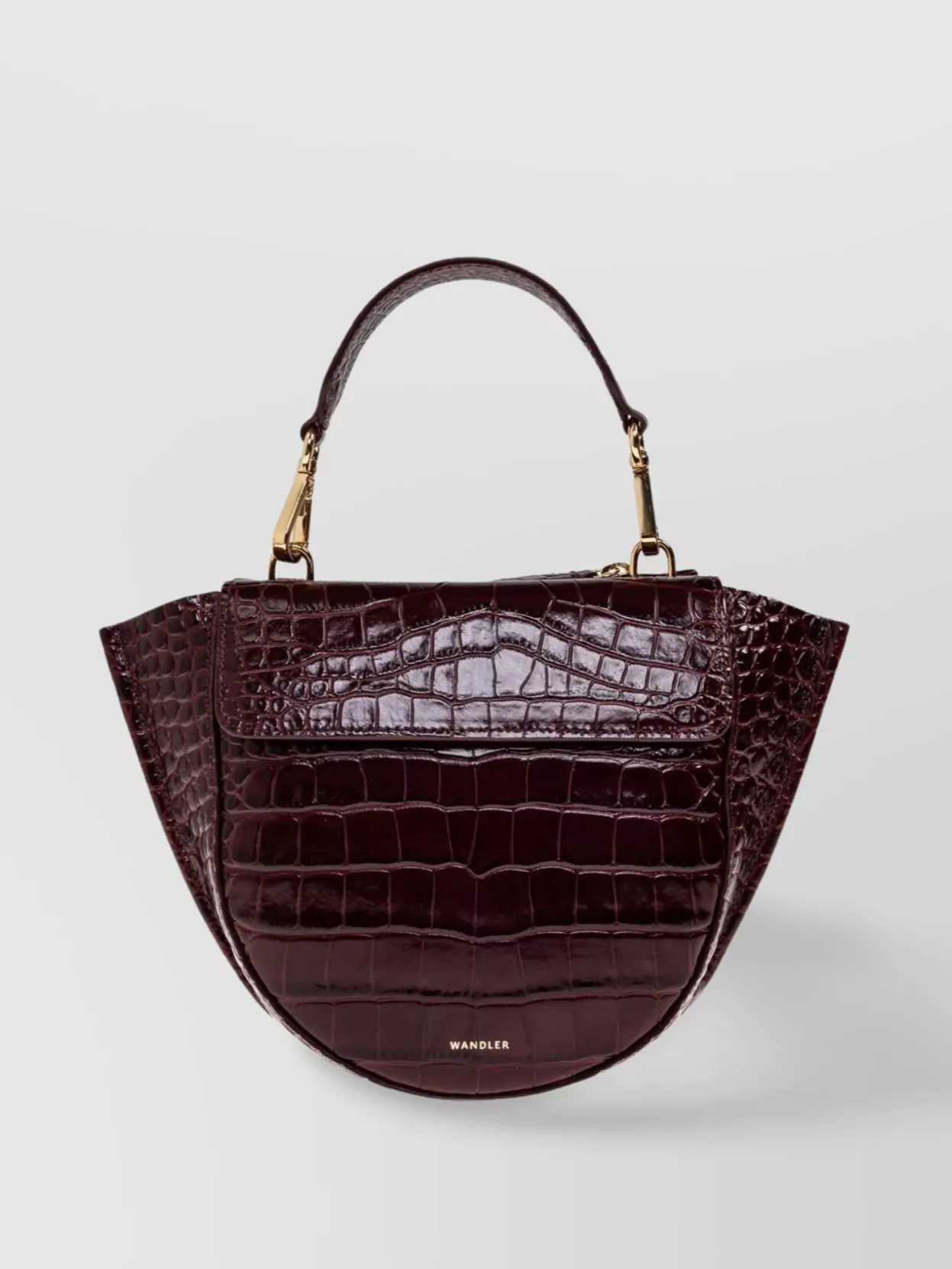 Wandler Small Hortensia Bag Croco Effect